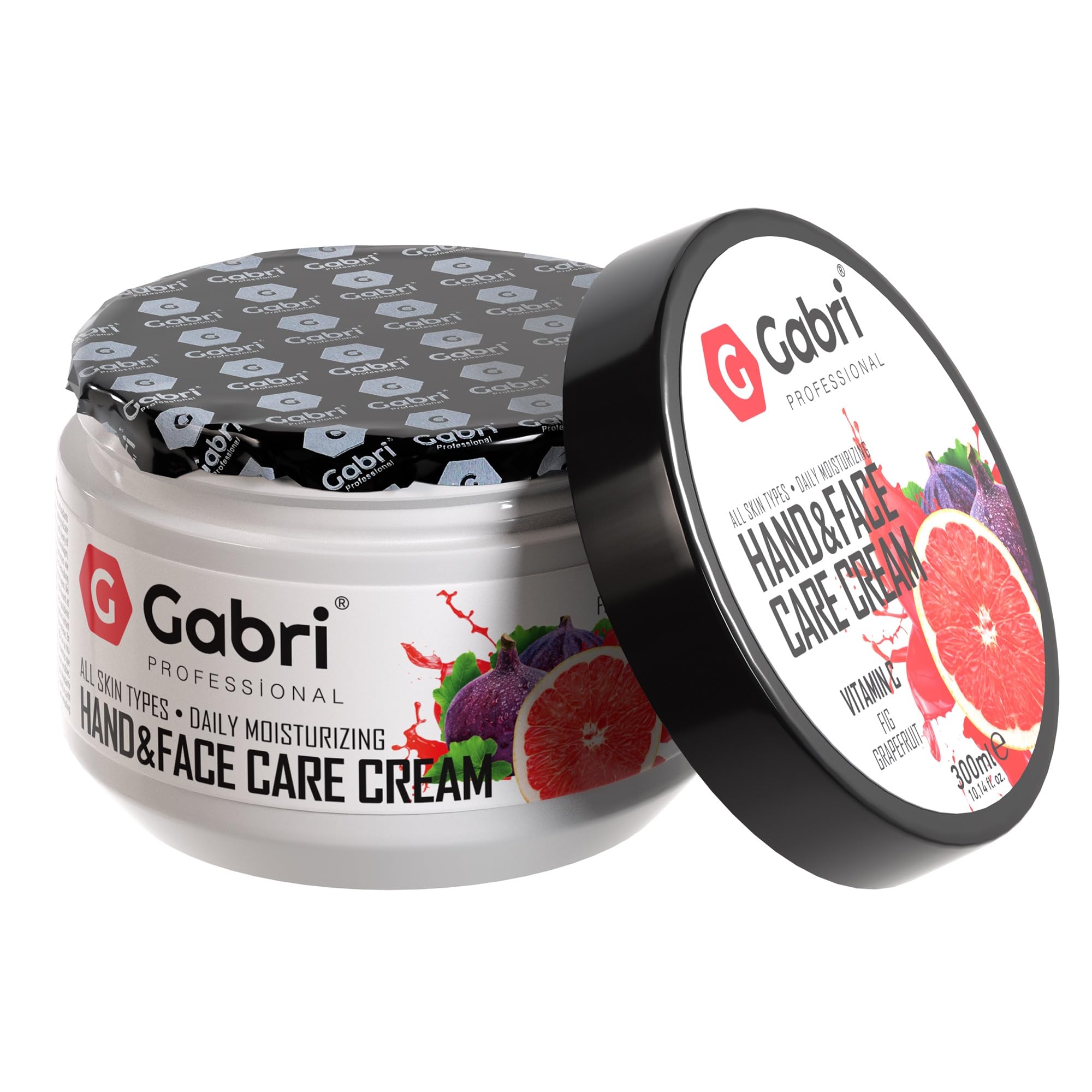 Gabri Hand & Face Care Cream 2in1 300ml,Instantly Boosts Moisture Levels, Creates a Protective Layer & Prevents Moisture Loss - Image 4