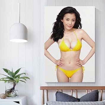 松坂慶子女優の美しいセクシーなポスター 30 バスルーム ベッドルーム リビング装飾 キャンバス ウォールアート プリント24x36inch60x90cm