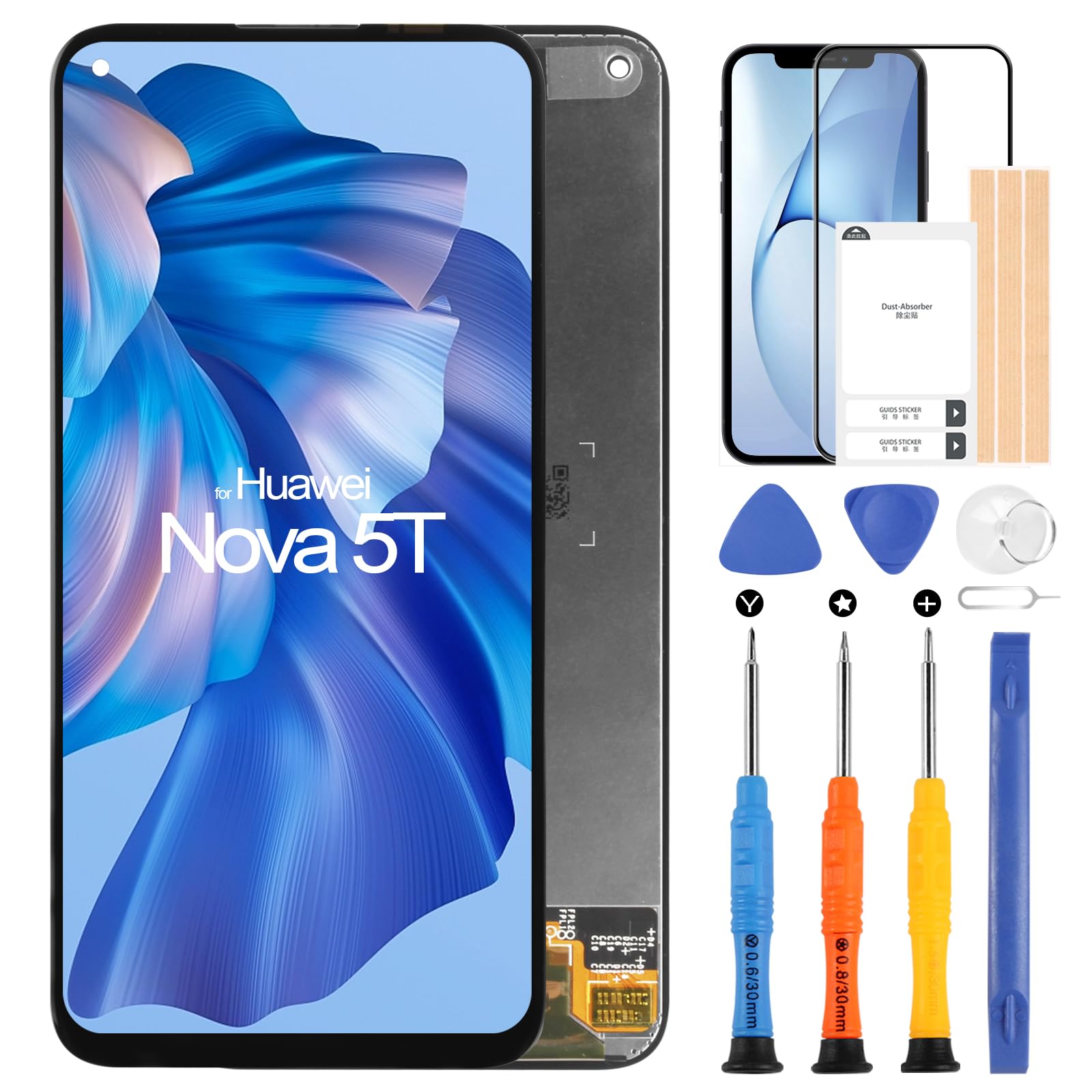 Sponsored Ad - for Huawei Nova 5T LCD Display for Huawei Honor 20 Pro/Honor 20 / Honor 20s 2019 YAL-L21 LCD Screen Replacement Touch Screen Digitizer Full Assembly with Repair Kits