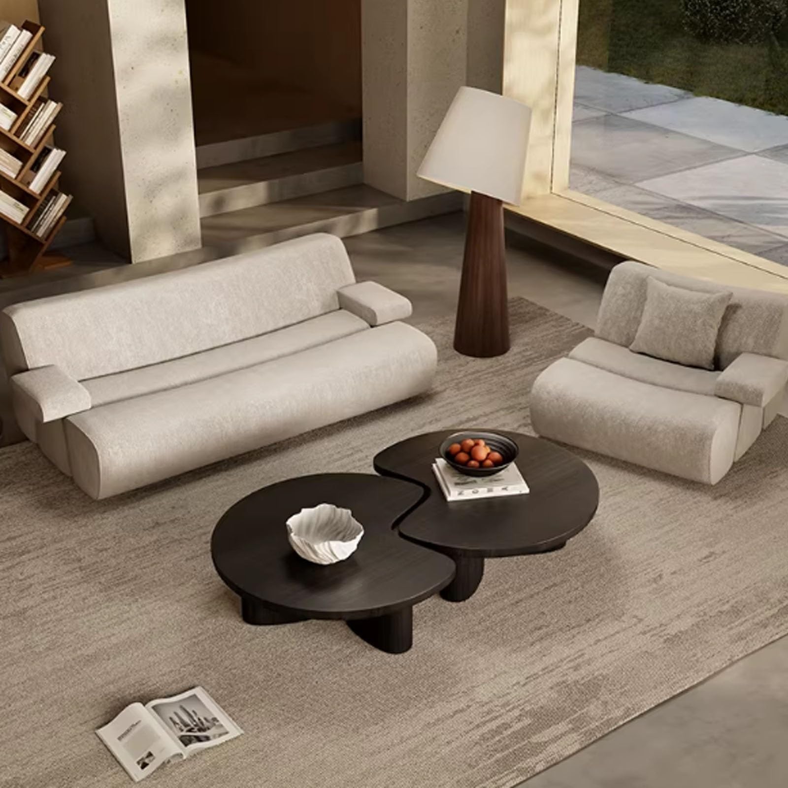 Sofás verticales para oficinas, recepciones y hoteles - Cómodo diseño de una sola fila para zonas de descanso, salas de reuniones y tiendas de ropa, ideal para espacios modernos