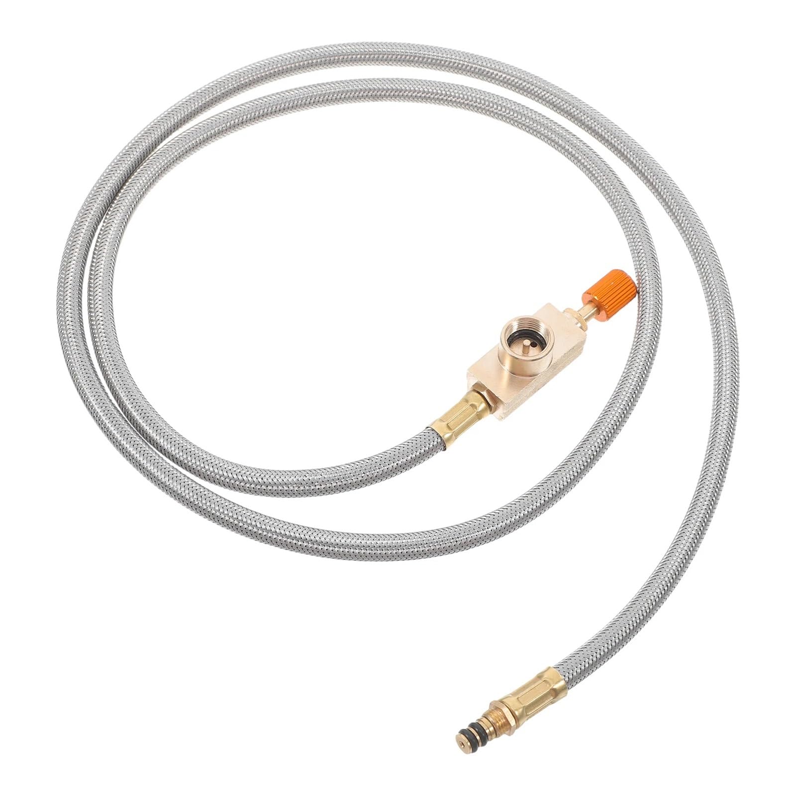 Tubo di collegamento gas Pacchetto tubi flessibil Prolunga for tubo flessibile lungo for adattatore for bombola da campeggio all'aperto Gaes Connettore for bruciatore leggero