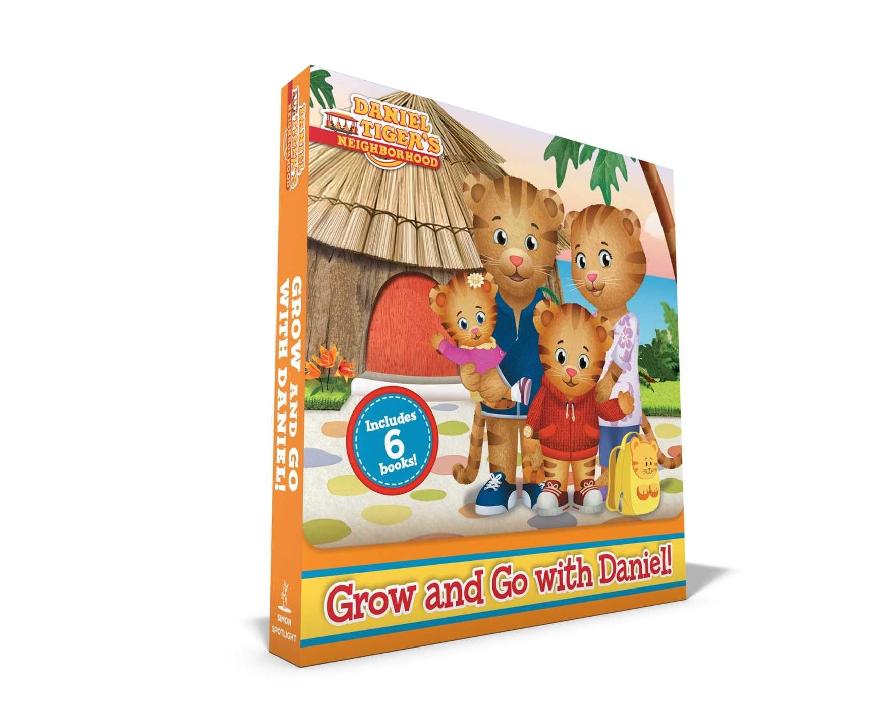 Grow and Go with Daniel! (Boxed Set): No Red Sweater for Daniel; Tiger Family Trip; Daniel Goes to the Carnival; Daniel Chooses to Be Kind; Daniel's ... Has an Allergy (Daniel Tiger's Neighborhood)