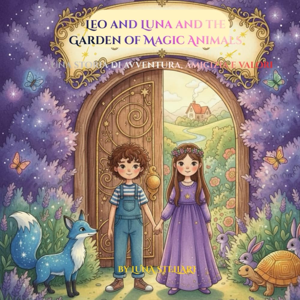 Leo and Luna and the Garden of Magic Animals: Una storia di avventura, amicizia e valori