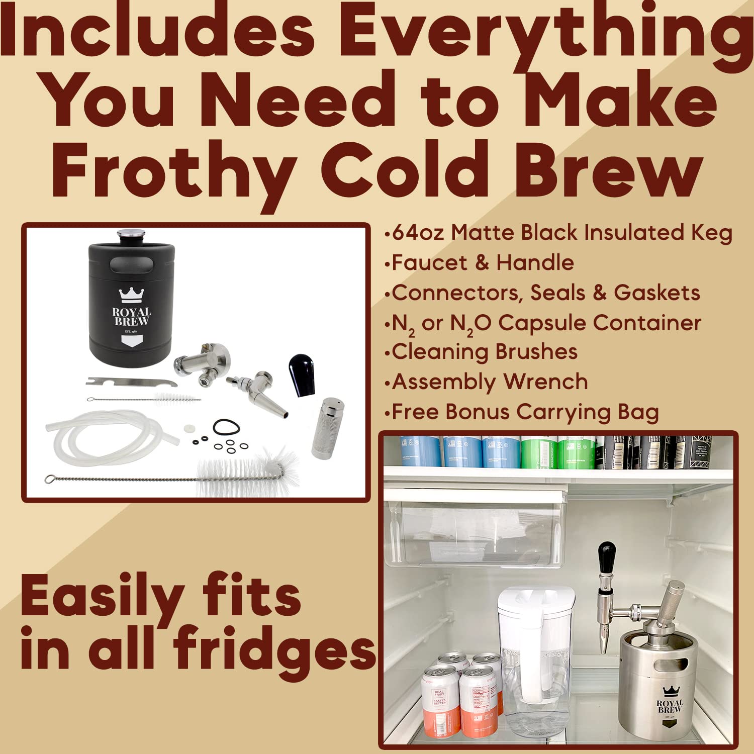 Buy The Original Royal Brew Nitro Cold Brew Coffee Maker Coffee Shop