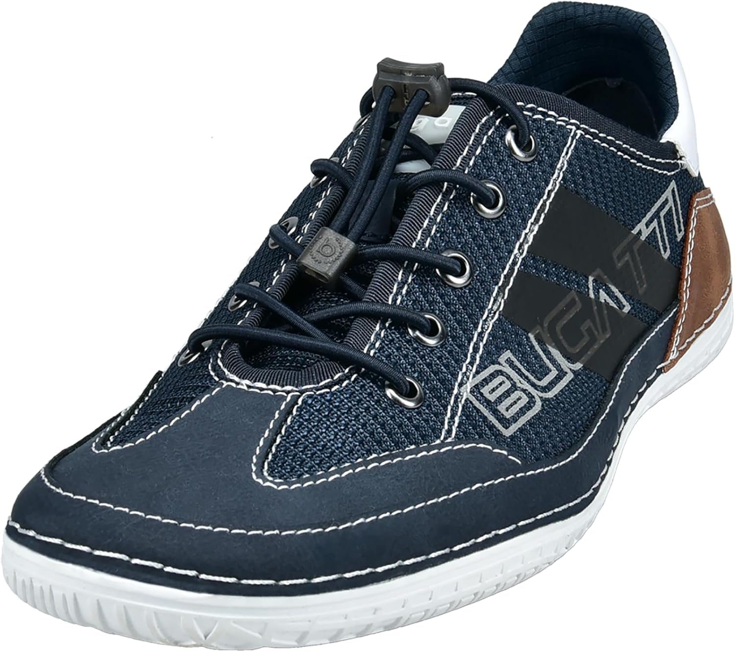 bugatti man Herren Low-Top Sneaker, Männer Sneaker, Wechselfußbett