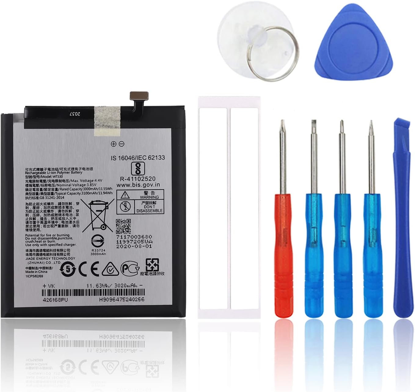 SwarKingReplacement Battery Compatible with Nokia 4.2 TA-1184 TA-1133 TA-1149 TA-1150 TA-1157 TA-1152 WT330 with Toolkit