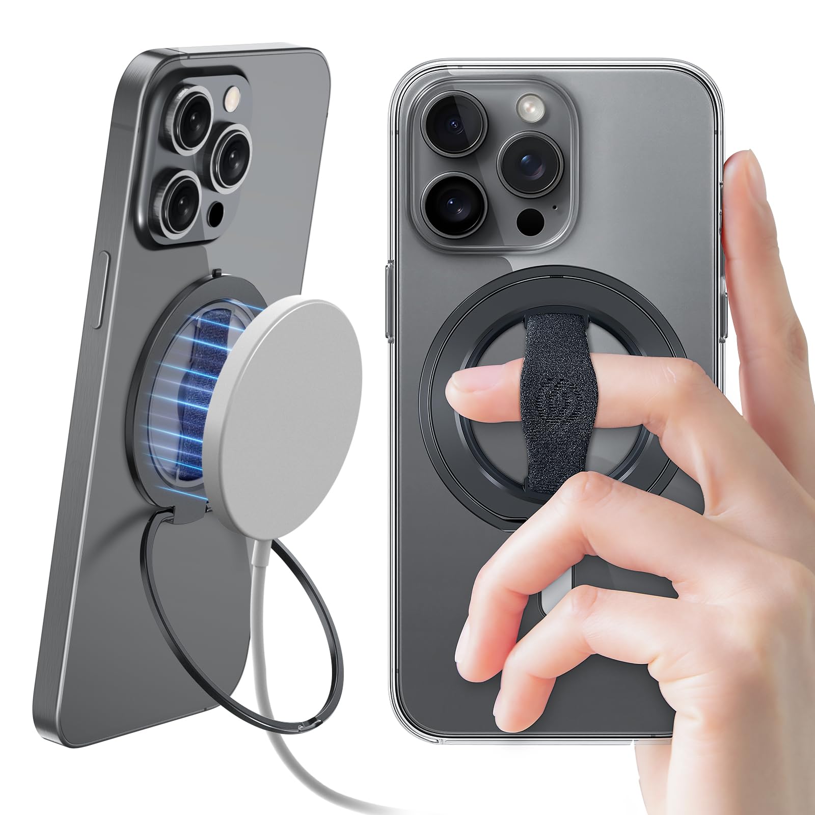 Amazon | EWA MagOne 第3世代 【MagSafe対応】スマホグリップ