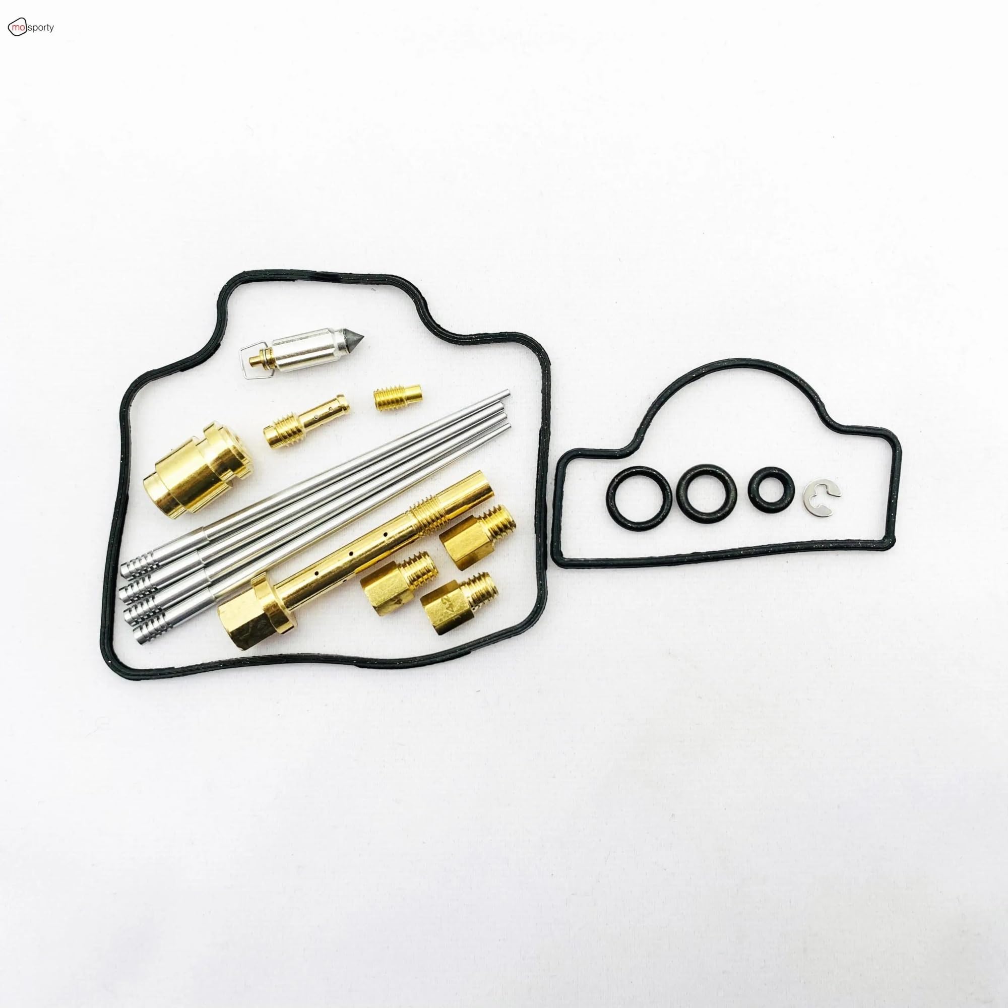 Carburateur réglage Kit De Réparation De Carburateur pour Suzuki RGV250 Gamma VJ21 1988-1991 VJ22 1991-1996, Pièces De Siège D'aiguille Outil D'Étanchéité(Ensemble 4)