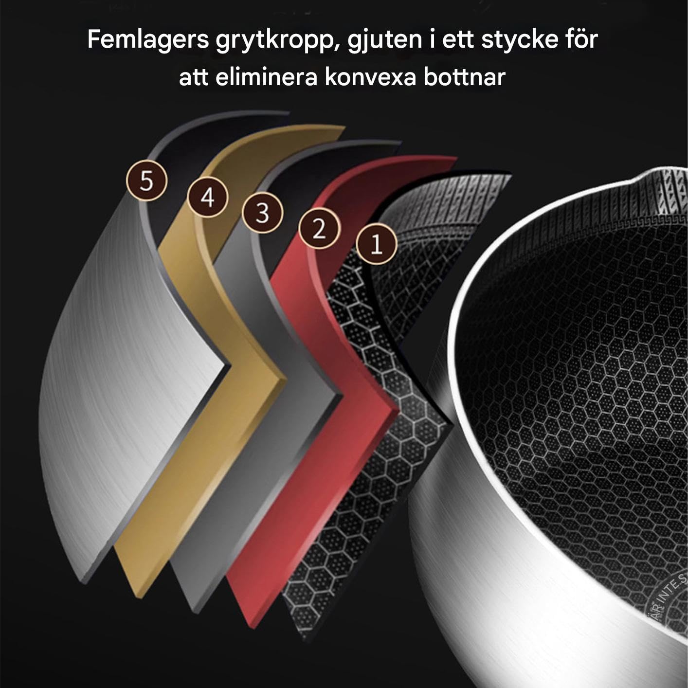 Milchkochende - Edelstahl Auflauf | Gefäß mit Waben-Chemiker-Muster Non-Sticky Deckel Für Nudeln Café Restaurant