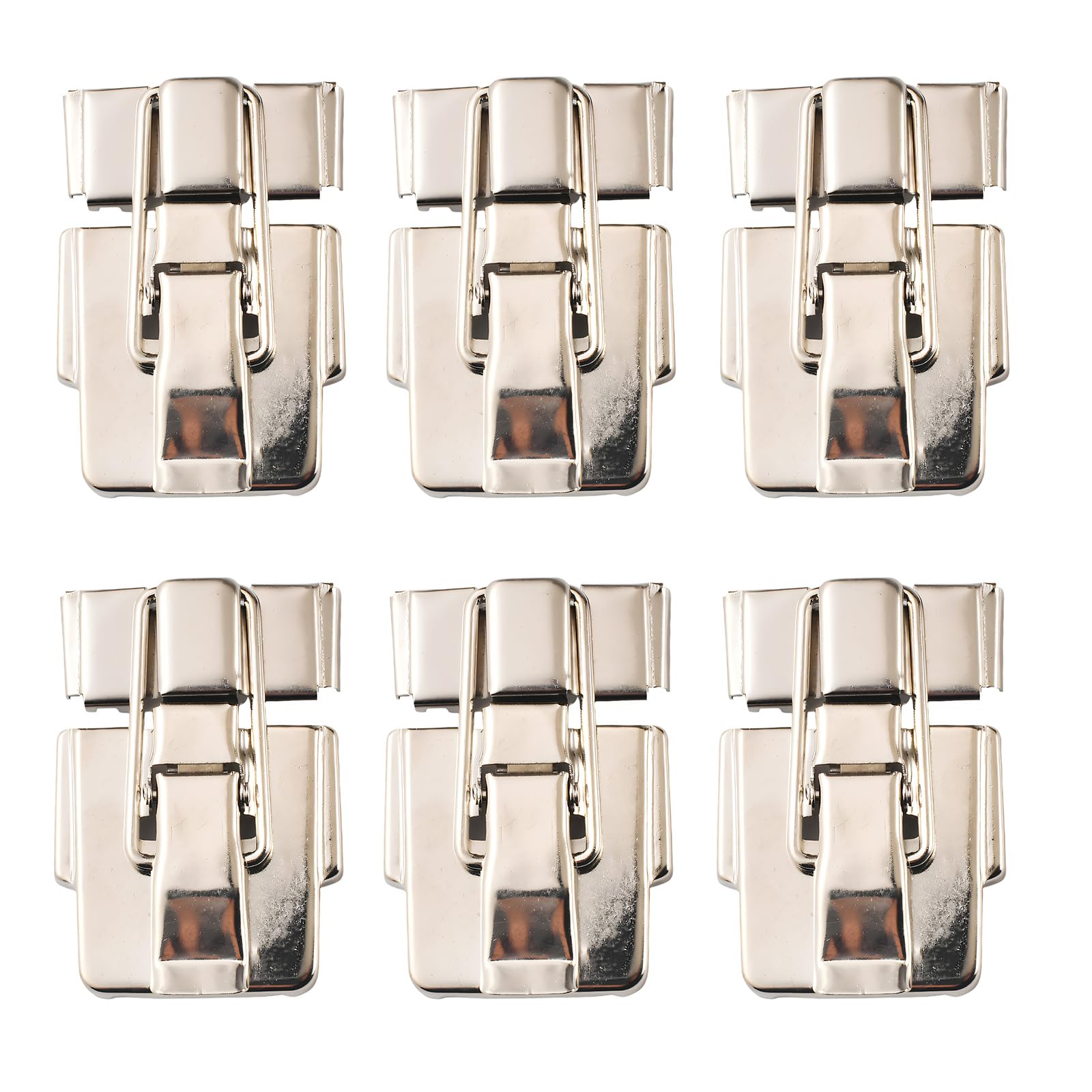 Maxtonser Drawbolt Latches Locks,Toggle Latches Catches,Iron Hasp Latched for Jewelry Box,Cabinet,Small Wooden Case,Chest Latched