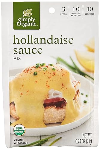 Simply Organic Organic Hollandaise Sauce Mix, 0.74 OZ