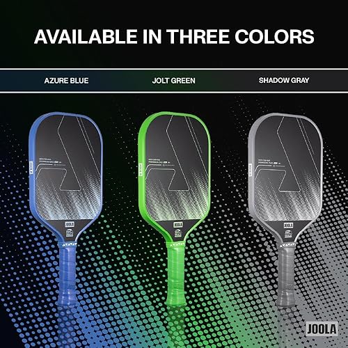 Vista 8 de JOOLA Ben Johns CAS Perseus or Hyperion 16mm Carbon Fiber Pickleball Paddle - CAS Surface Tech - Control & Power Paddle - USAP Approved - Aero Curve