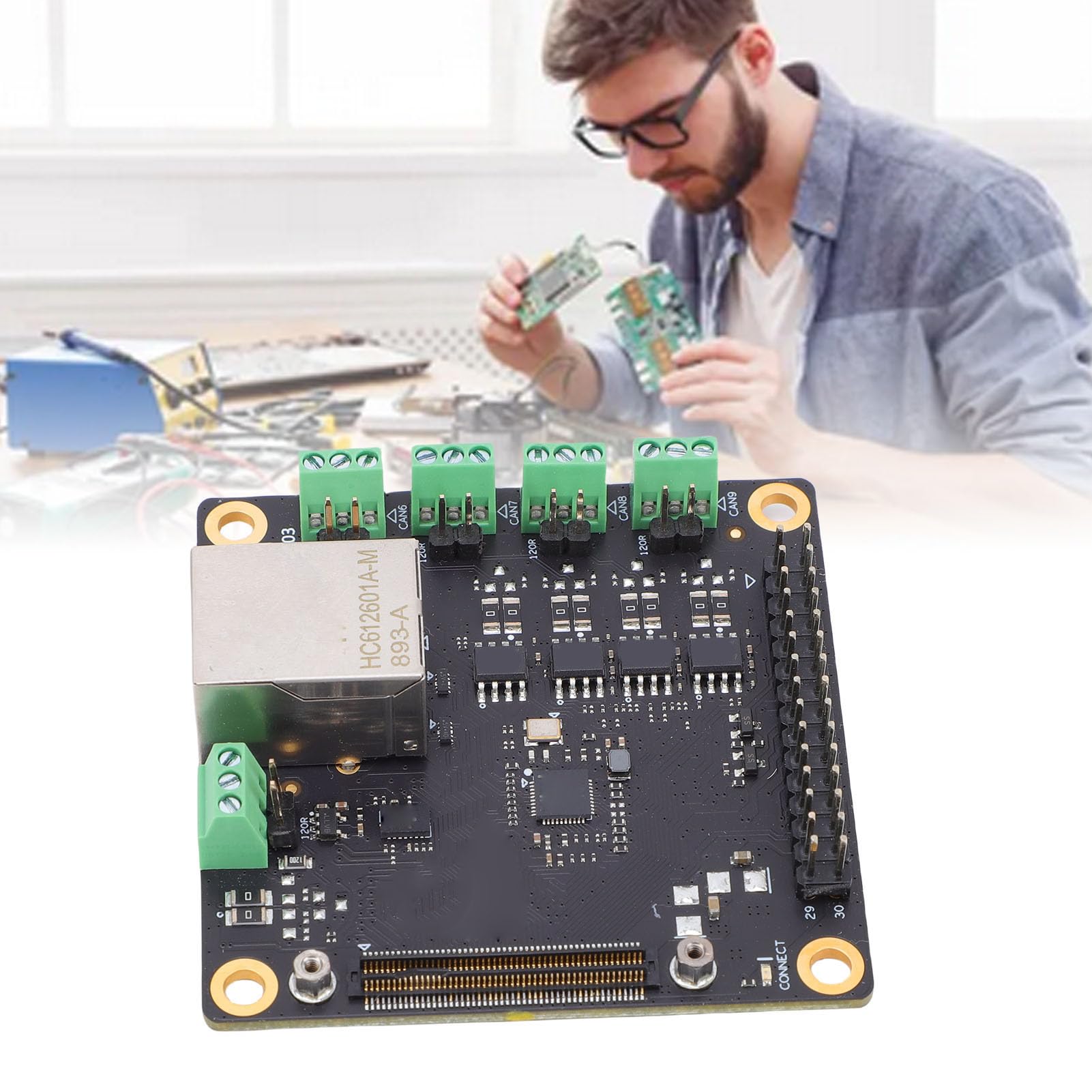Kadimendium Scheda di Espansione 'interfaccia MCU con Rete Gigabit e Interfacce CAN connettività Periferica Semplice in RDK S100