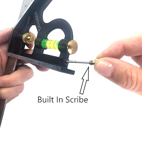 Vista 4 de Combo cuadrado Swanson de 6 pulgadas