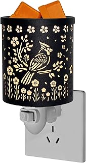 Plug in Wax Warmer Candle Wax Warmer for Scented Wax melt Warmer Plug in Wax melt Warmer Wax Burner Electric Wax Melter as Home Decor Gifts for Women(Red Bird)