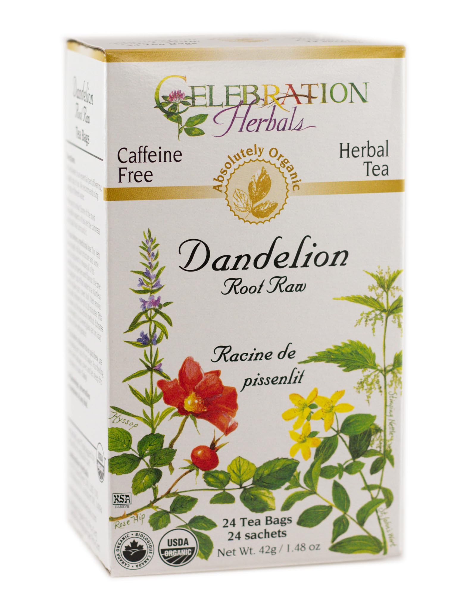 Amazon.com : Celebration Herbals - Organic Dandelion Root Raw Tea
