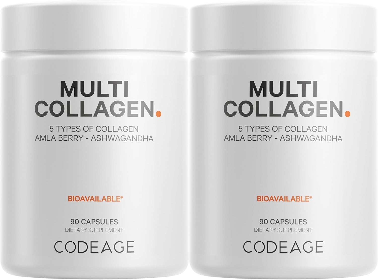 Codeage Multi Collagen Capsules 5 Types I/II/III/V/X