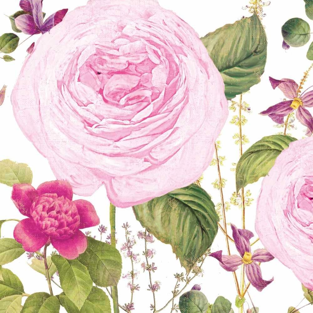 Paperproducts Design Vicki Sawyer Disposable Guest Towels - Decorative Paper Buffet Napkins for Dinner, Birthdays, Parties, Gifts, Celebrations - 5" x 8" Pack of 15 - Woodland Princess Design
