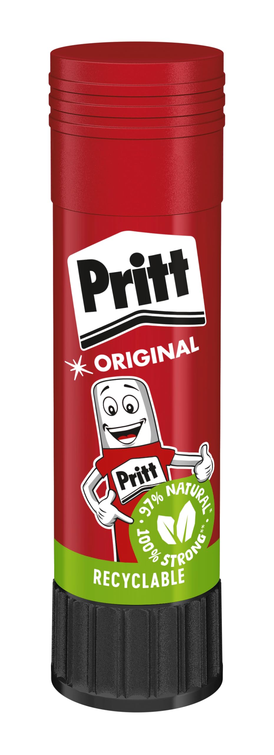Pritt Klebestift, sicherer und kinderfreundlicher Kleber für Kunst und Bastelarbeiten, starker Klebstoff für Schule & Bürobedarf, 1x 22 g Pritt Stift, 9H PK611