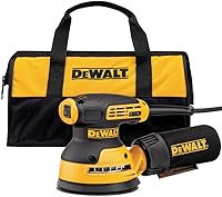 DEWALT DWE6423K 5-Inch Variable Speed Random Orbital Sander Kit - Low Vibration, Superior Dust Collection