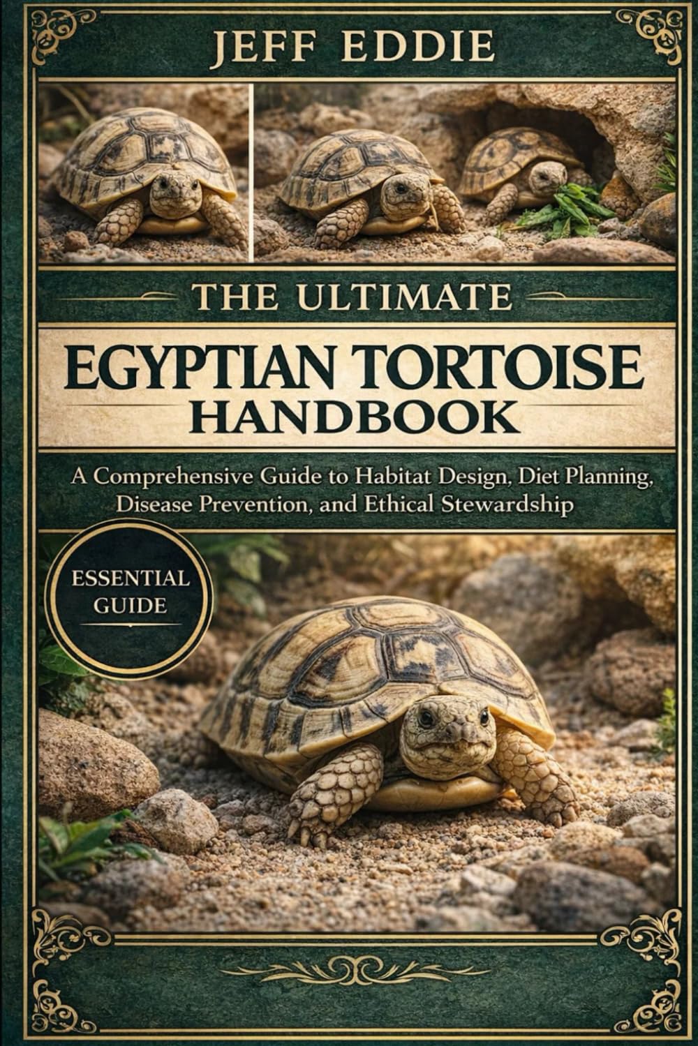 THE ULTIMATE EGYPTIAN TORTOISE HANDBOOK: A Comprehensive Guide to Habitat Design, Diet Planning, Disease Prevention, and Ethical Stewardship