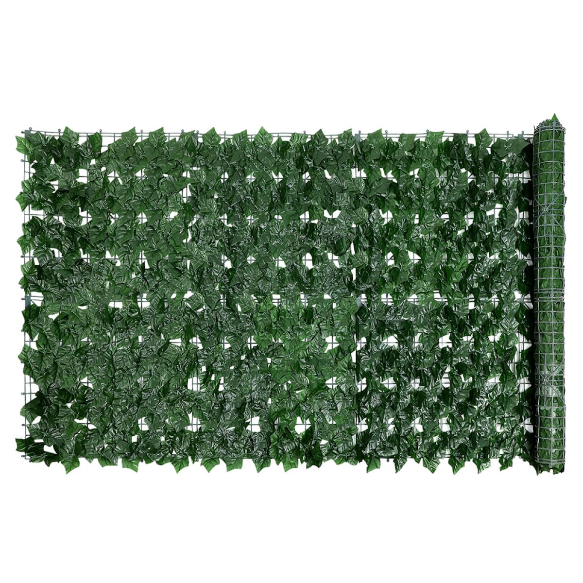 Clôture artificielle filet feuilles vertes 0,5x3m TOYANDONA pour brise-vue balcon