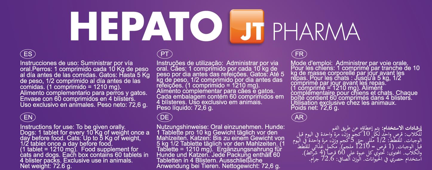 Hepato Pharma 60 Comprimidos