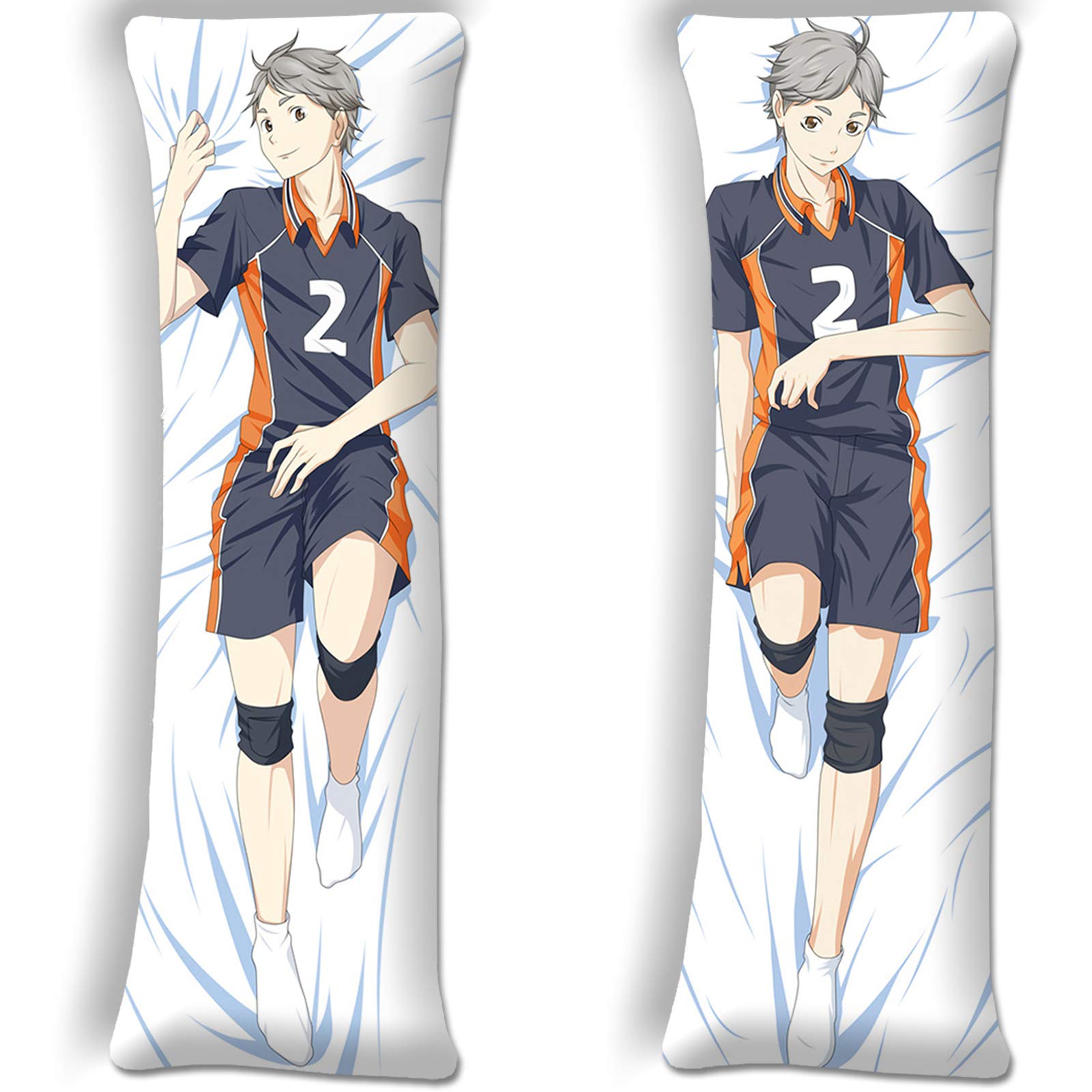 Buy Haikyu!! Koshi Sugawara Pillow Case Dakimakura Cover Anime Body