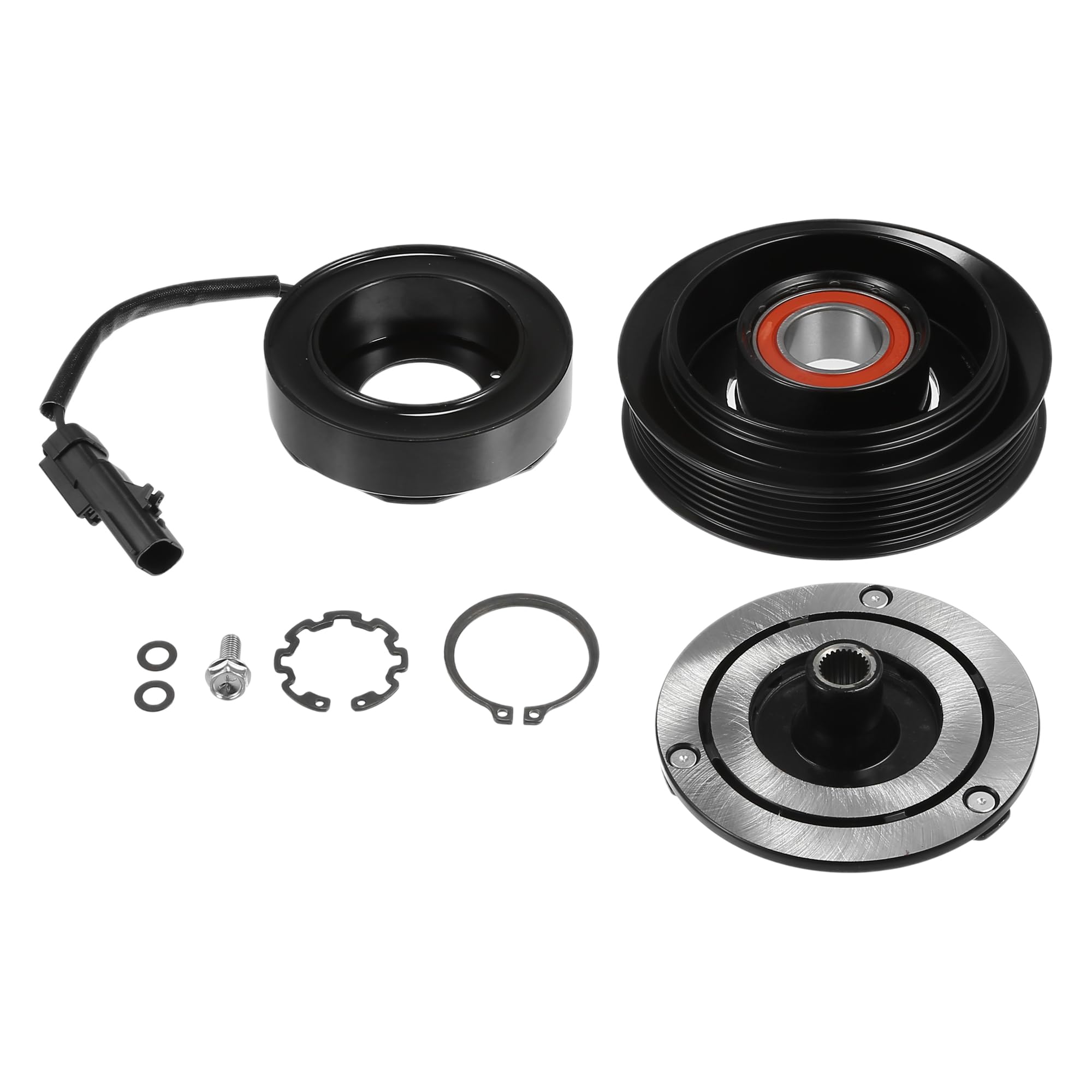 QUARKZMAN 1 Set Frizione Compressore A/C per Jeep Cherokee Wrangler Tj 2006