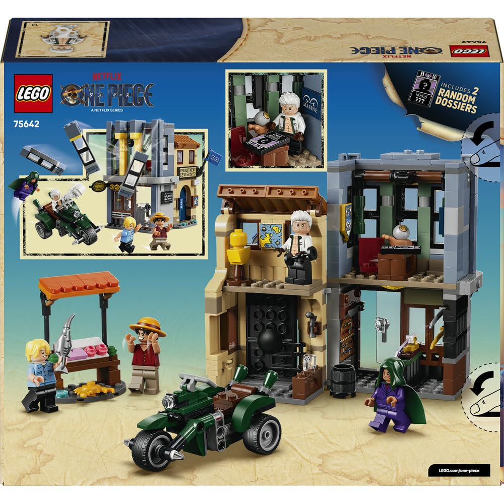 LEGO ONE PIECE Starcie z kapitanem Smokerem 75642
