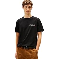 Tommy Hilfiger Uomo T-Shirt Maniche Corte Small Crest Outline con Scollo Rotondo