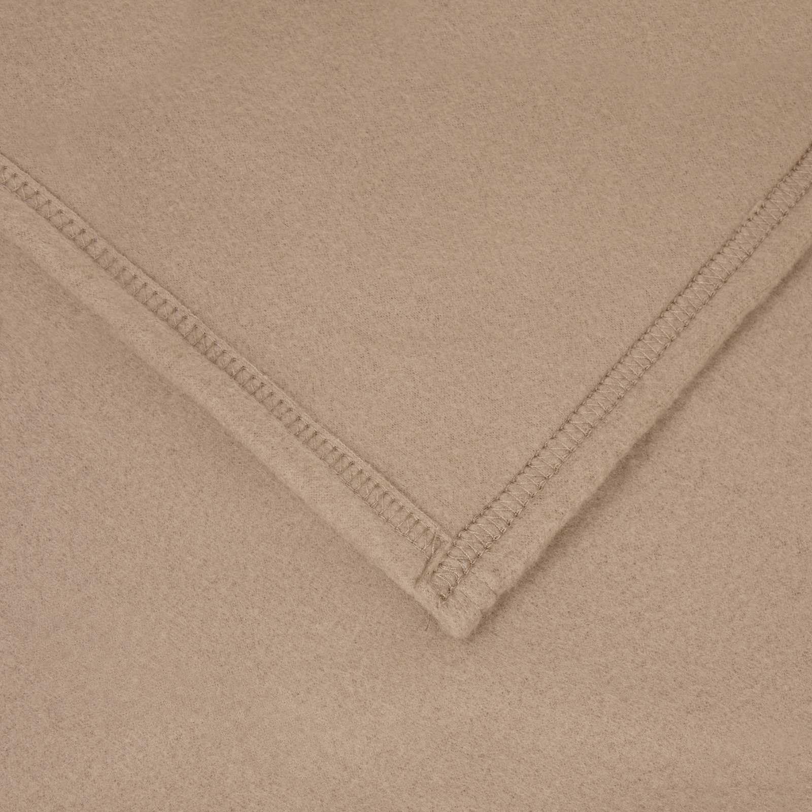 Manta Camel 240 x 220 cm Lana