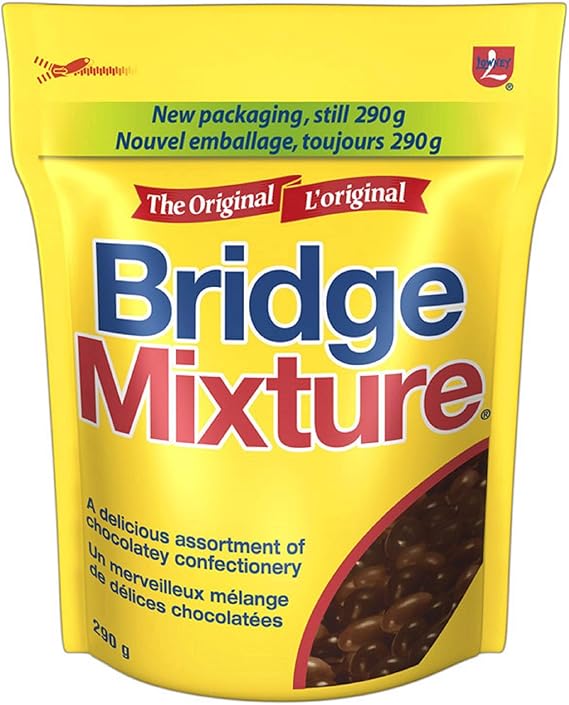 LOWNEY Chocolate Candy Bridge Mixture, 290 Gram Amazon.ca Grocery