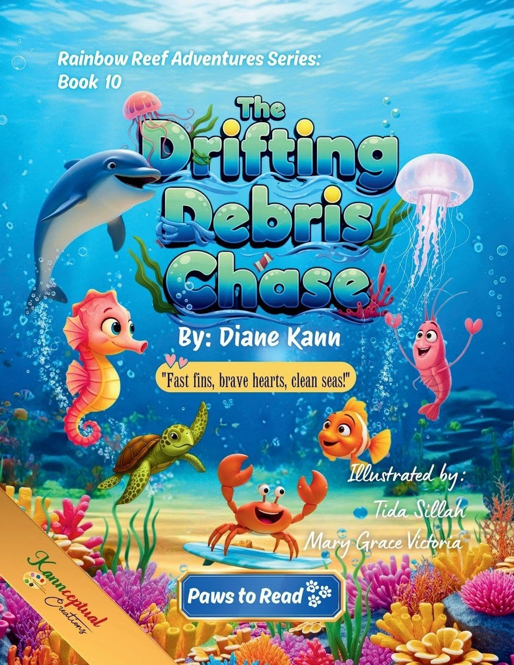 The Drifting Debris Chase: 10 (Rainbow Reef Adventures)