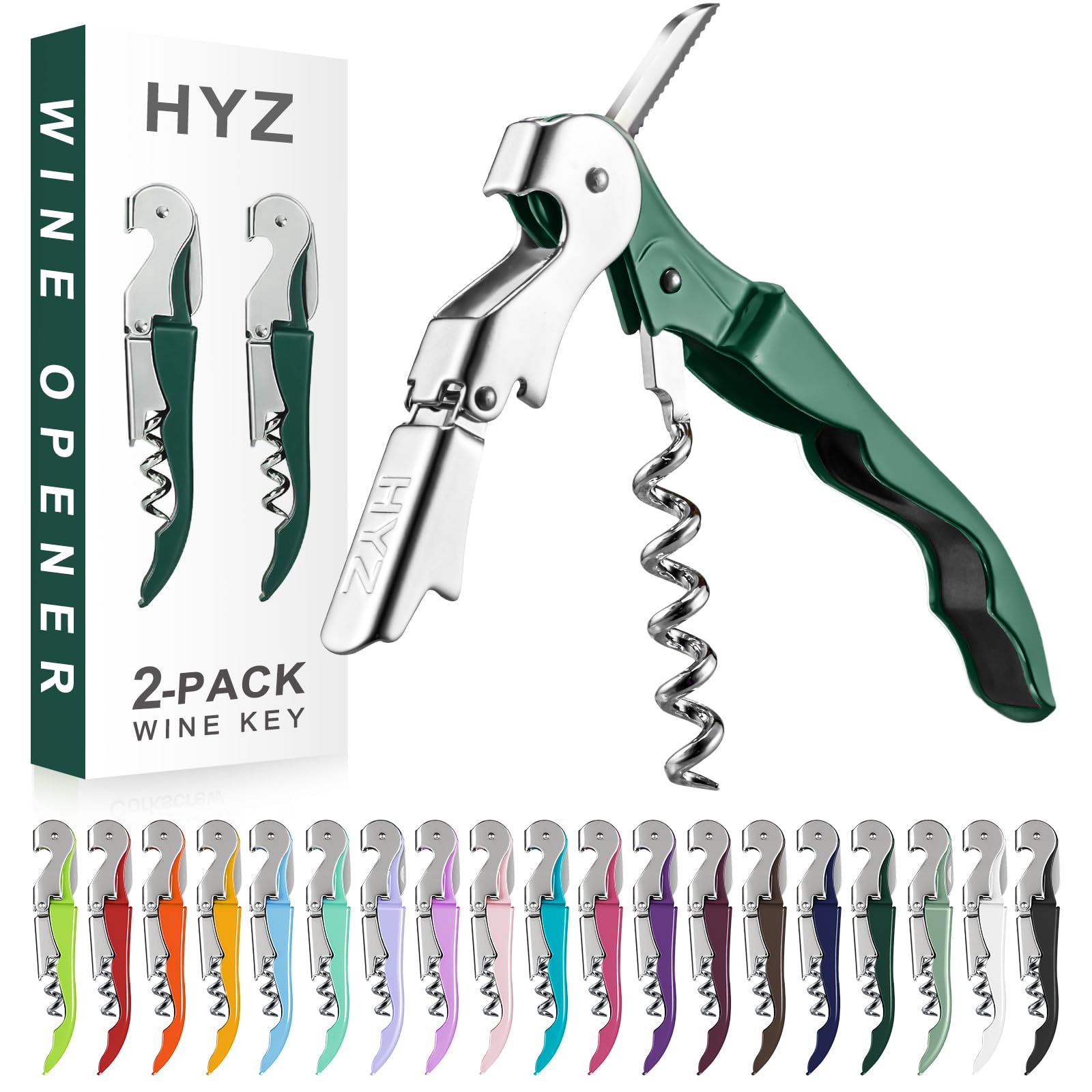 HYZ Wine Opener - Professional Waiter Corkscrew -23
