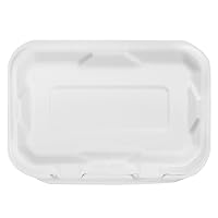 Vista 10 de Karat Earth KE-BHC96-1C - Contenedor con bisagras de bagazo de 9 x 6 pulgadas (paquete de 200)