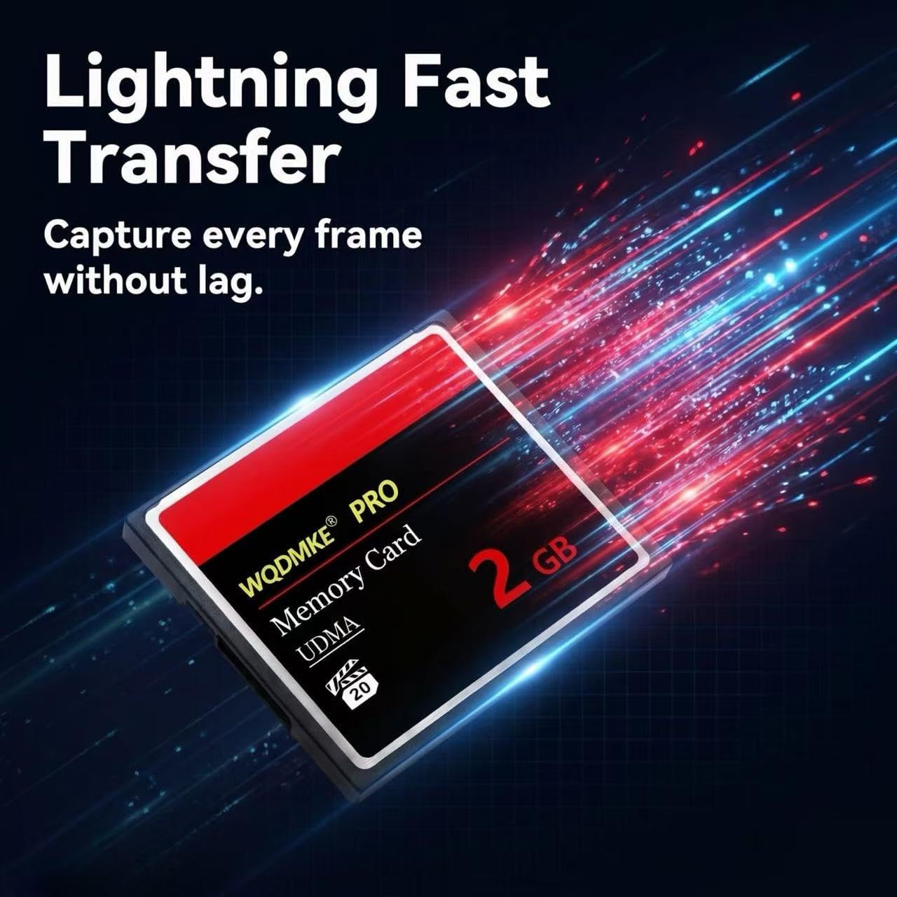 2 Pack 2GB CF Memory Card High Performance Industrial CF Type I Card for Industrial Equipment and Vintage Digital Cameras