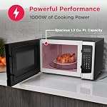 FRIGIDAIRE Microwave Oven, Inverter Technology, Multi Function, Programmable, 1.1 Cu Ft 1000-Watt