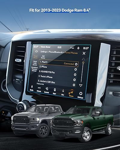 Miniatura 392 de Protector de pantalla de coche para Ford Edge 2024 2025 2023 2022 2021 (SE/SEL/ST-Line/Titanio/ST) Accesorios Protector de pantalla de vidrio