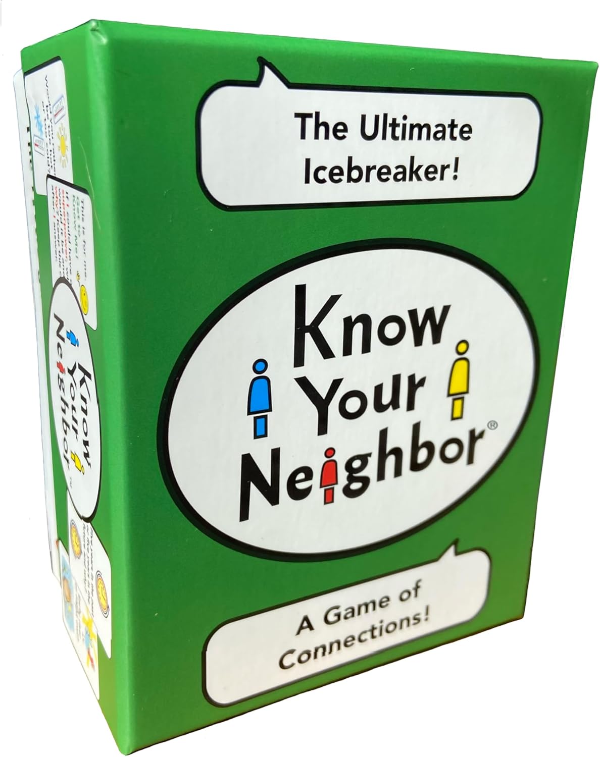 Know Your Neighbor® - The Ultimate Icebreaker for Kids, Tweens, Teens, Adults. Great Family Card Game! Conversation Starter that Sparks Real Connection and Lasting Memories. Perfect SEL Tool!