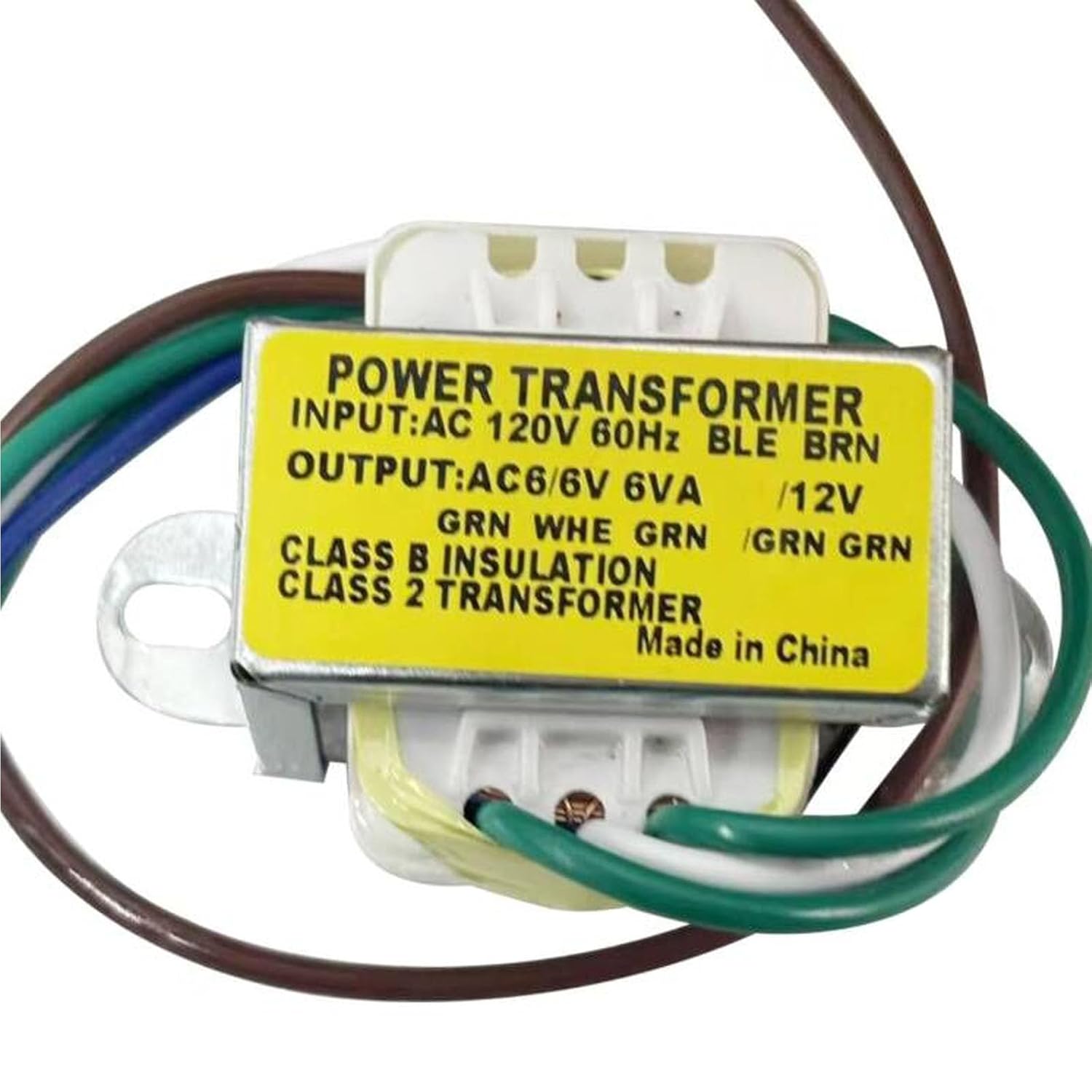 6V-0V-6V /12V Output Center Tapped CT Power Transformer | Class 2 Replacement fits Emergency Light,LEDpilot Lamplight， CCRadio