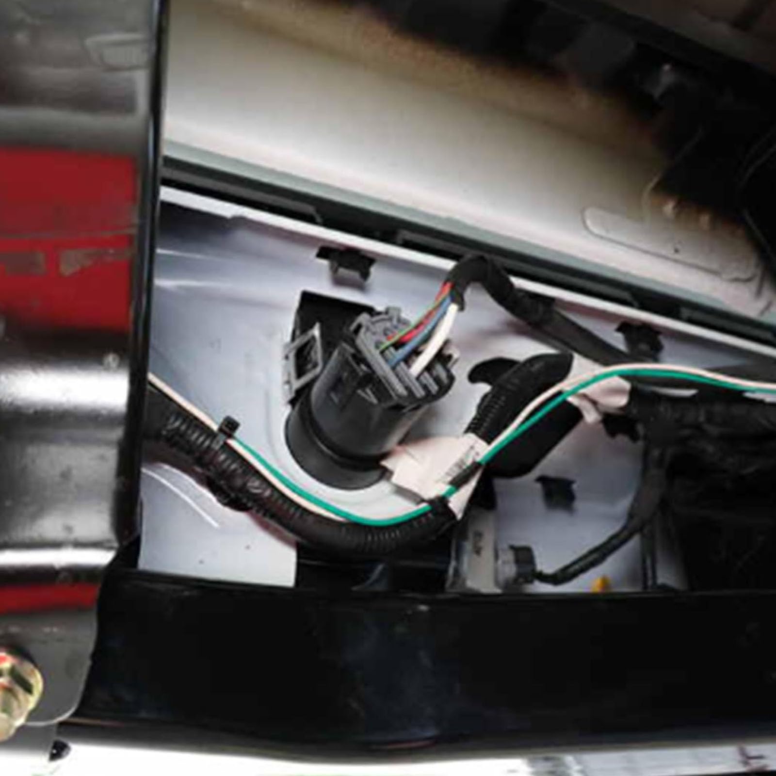 Way Trailer Conector mazo de cables con 4 pines planos adaptador para enchufes USCAR, camiones y remolques