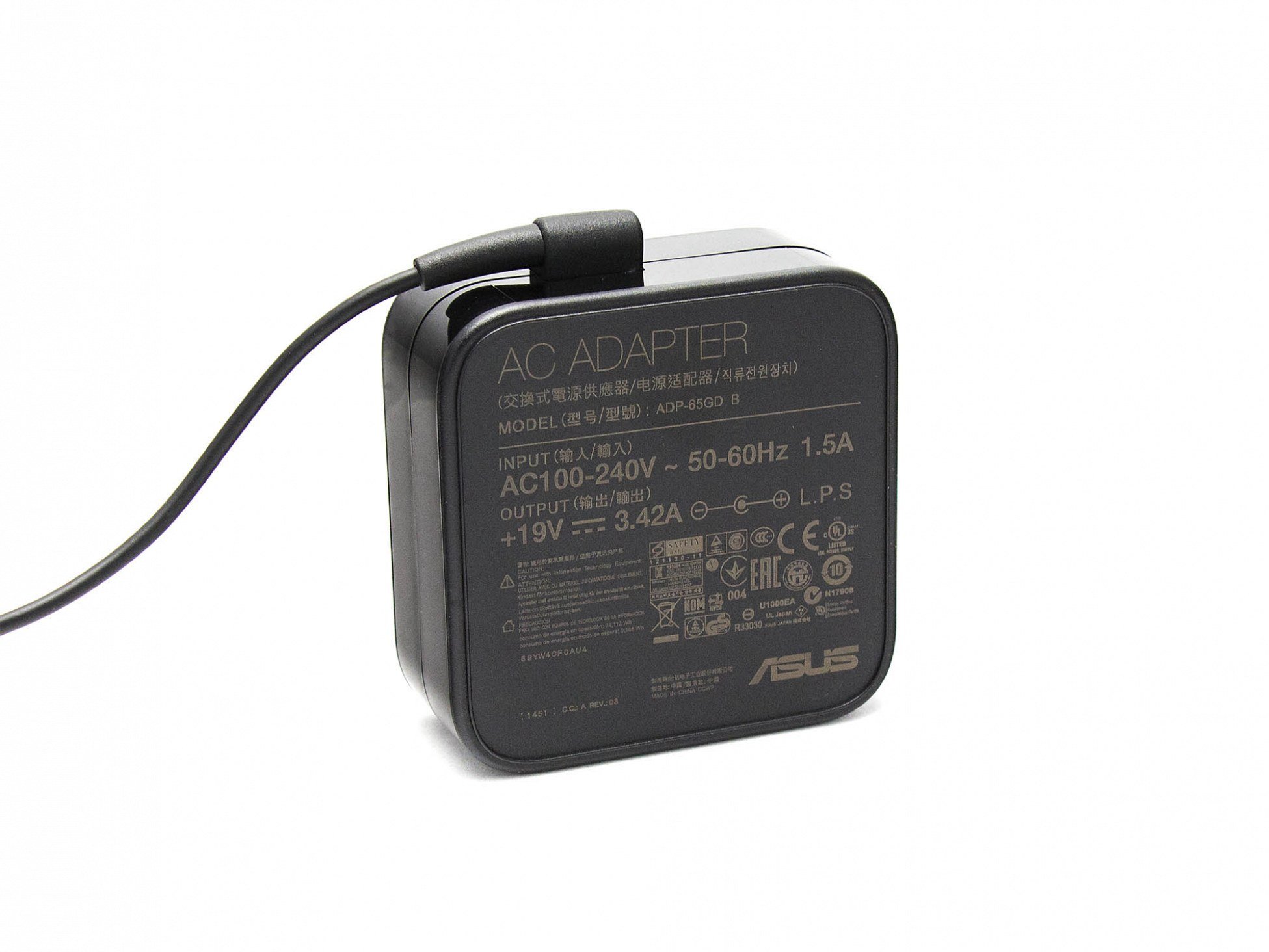 ASUS 04G266003164 zasilacz do notebooka, czarny