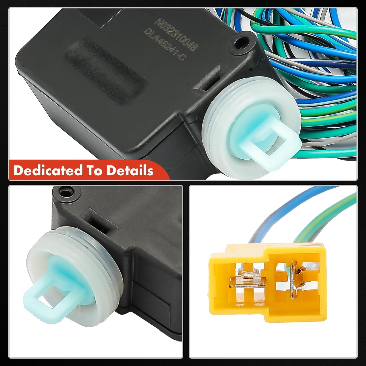 A-Premium Front Right Passenger Side Door Lock Actuator Compatible with Dodge Sprinter 2500/Sprinter 3500 2003-2006 & Freightliner Sprinter 2500/Sprinter 3500 2002-2006