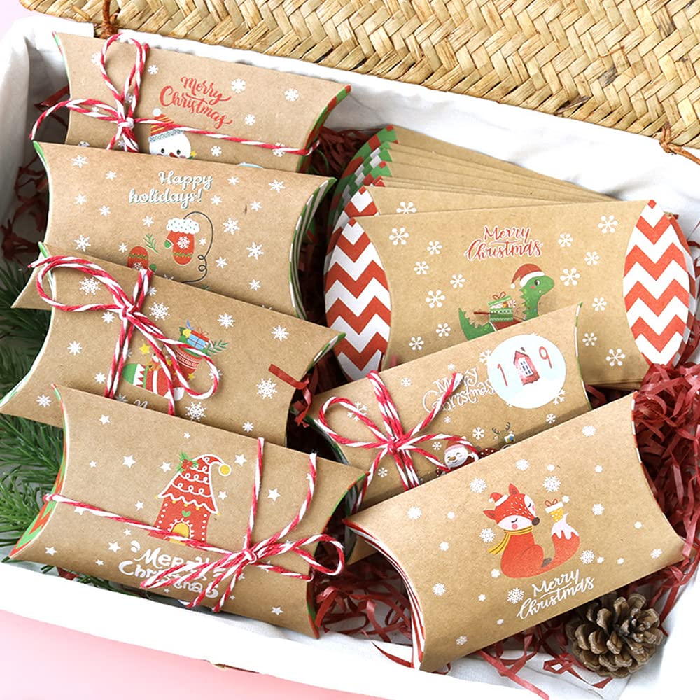 24 Scatoline Calendario Dell'Avvento Fai Da Te - Con Numeri Adesivi Per Caramelle, Biscotti, Regali - Foto 12