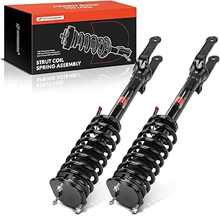 A-Premium Front Complete Strut and Coil Spring Assembly Compatible with Mercedes W251 Series R320 2007-2009, R350 2006-2013, R500 2006-2007, w/o Air Suspension, 2-PC Set