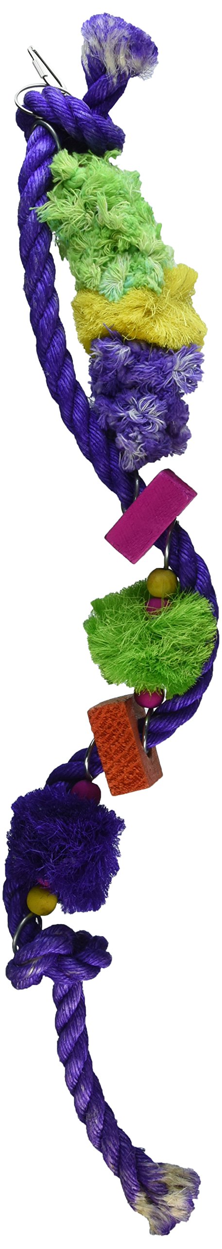 Prevue Pet Products BPV62670 Calypso Creations Bird Toy, Twisted