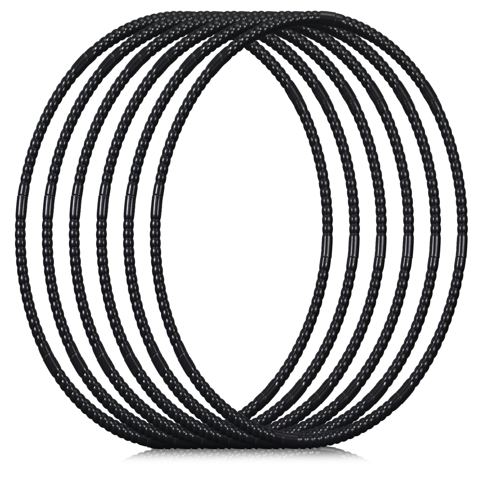 Shappy 6 Pcs Exercise Hoop Set Detachable Adjustable