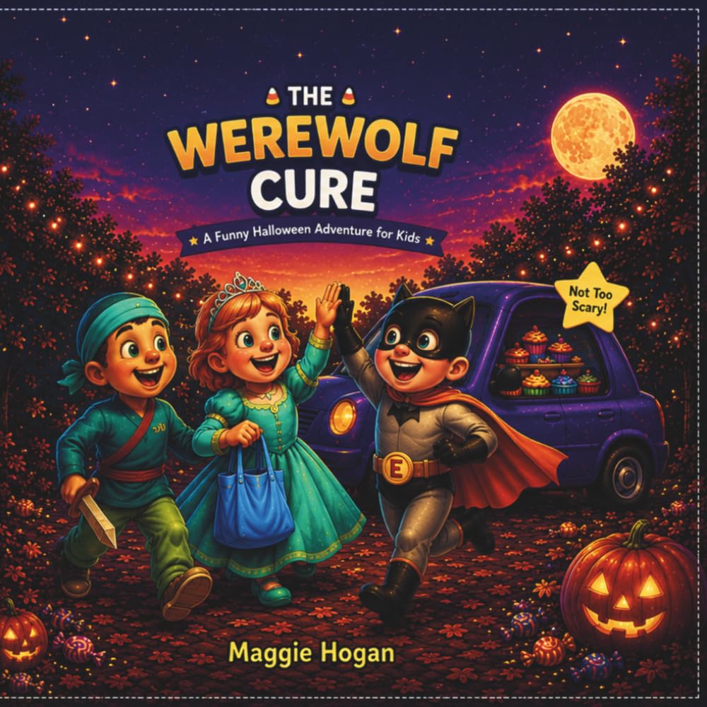 THE WEREWOLF CURE: A Silly Halloween Story for Kids Ages 2–7 About a Not-So-Scary Werewolf, Friendship, and a Magical Candy Surprise