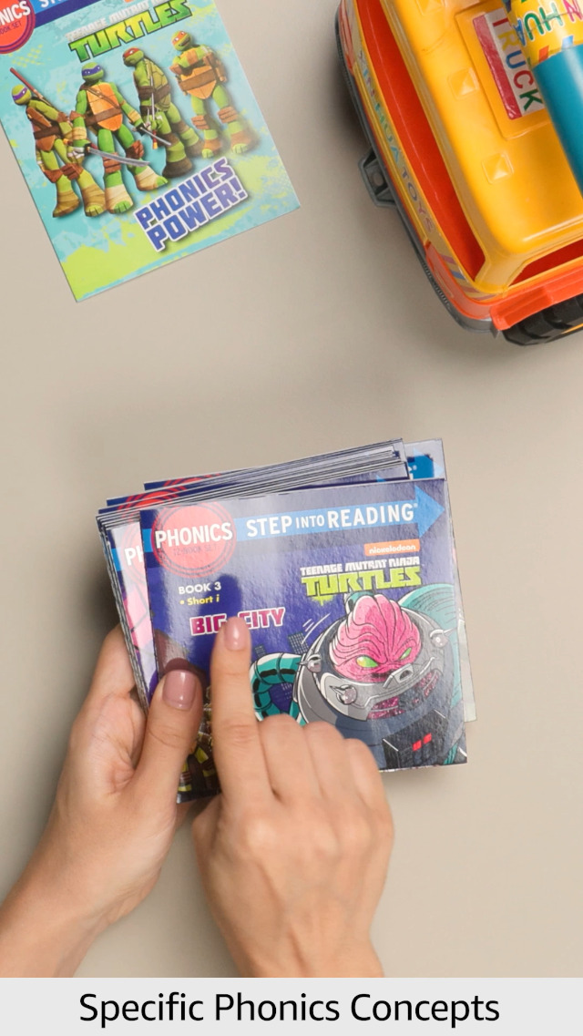 Amazon.com: Phonics Power! (Teenage Mutant Ninja Turtles): 12 Step